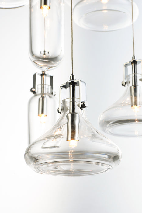 ET2 Kem 12-Light Pendant Model: E24312-18PC