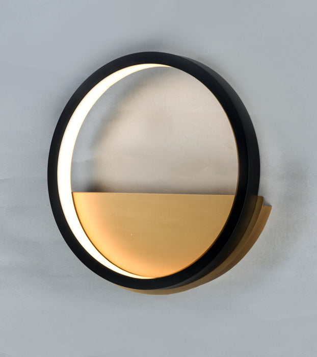 ET2 Hoopla LED Wall Sconce Model: E24320-BKGLD