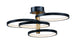 ET2 Hoopla 4-Light LED Semi-Flush Model: E24324-BKGLD