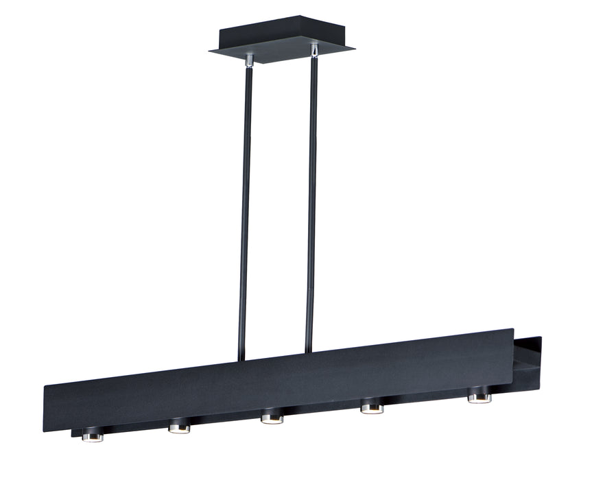 ET2 Beam 5-Light LED Pendant Model: E24634-BKPC