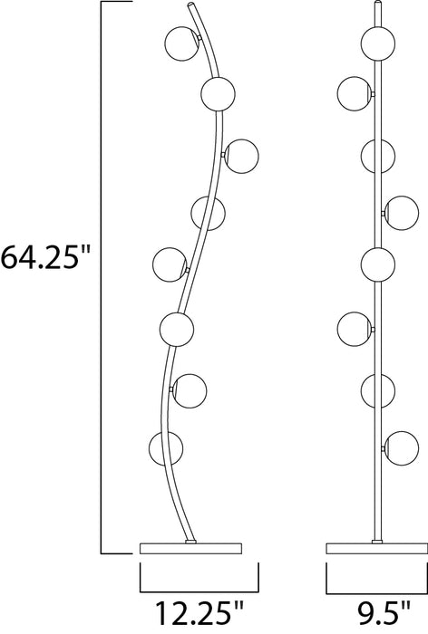 ET2 Rover LED Floor Lamp Model: E24769-11MG