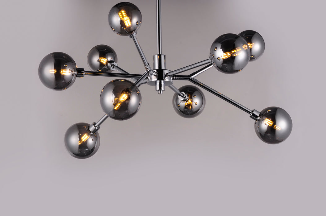 ET2 Asteroid 9-Light LED Chandelier Model: E24823-138PC