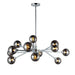 ET2 Asteroid 12-Light LED Chandelier Model: E24826-138PC