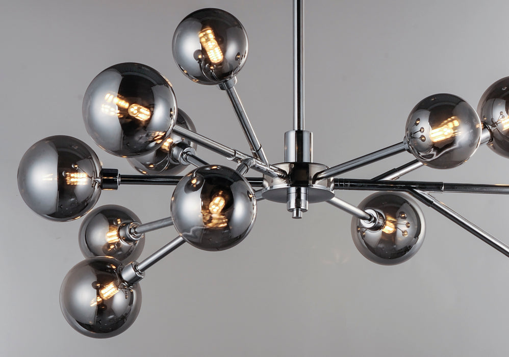 ET2 Asteroid 12-Light LED Chandelier Model: E24826-138PC