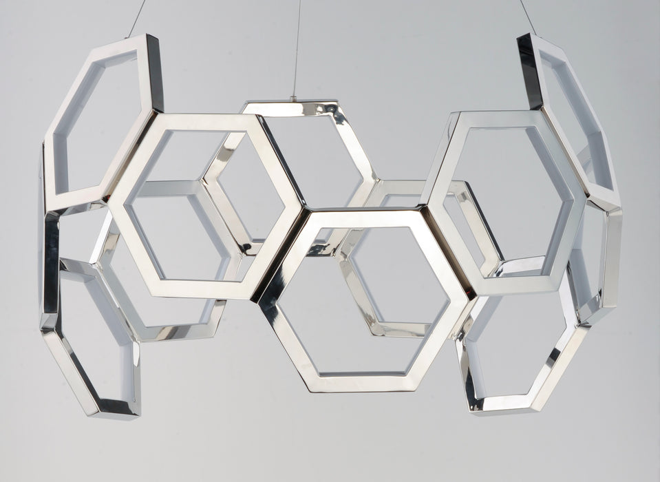 ET2 Polygon LED Pendant Model: E24893-PC