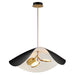 ET2 Carmen 32 LED Pendant Model: E24968-WTBKGLD