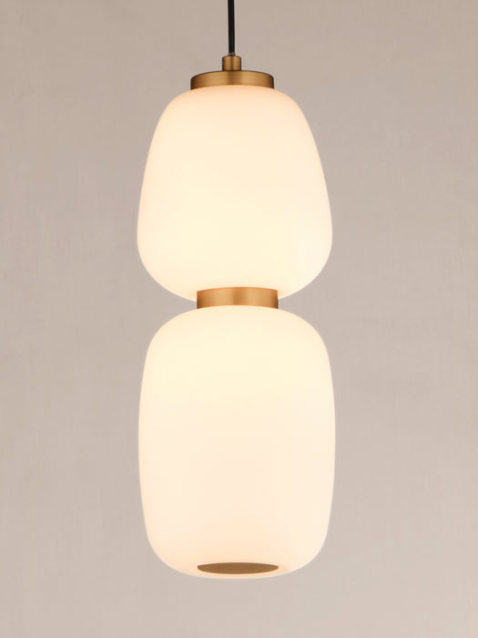 ET2 Soji 2-Light LED Pendant Model: E25066-92BKGLD