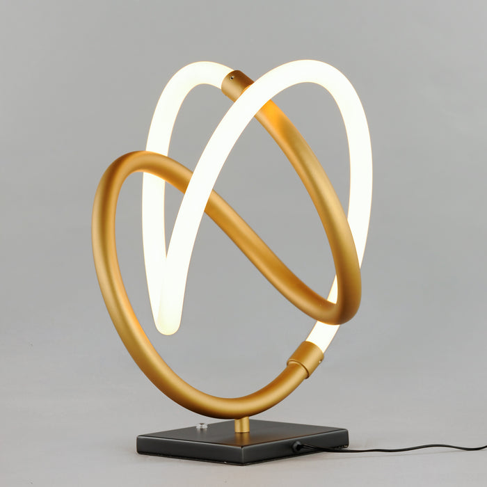 ET2 Mobius LED Lamp Model: E25090-01BKGLD