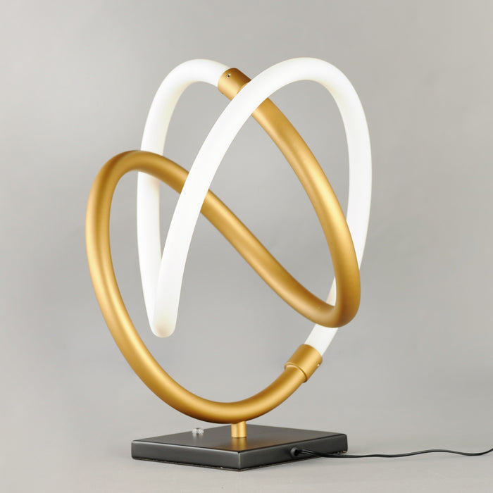 ET2 Mobius LED Lamp Model: E25090-01BKGLD