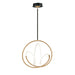 ET2 Mobius 24 LED Pendant Model: E25094-01BKGLD