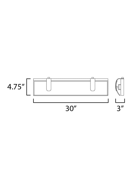 ET2 Clutch 30 LED Bath Vanity Model: E25135-92PC