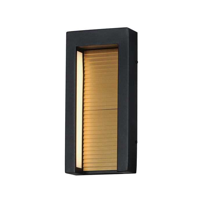 ET2 Alcove Medium LED Outdoor Wall Sconce Model: E30104-BKGLD