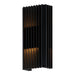 ET2 Rampart Medium LED Outdoor Wall Sconce Model: E30114-BK