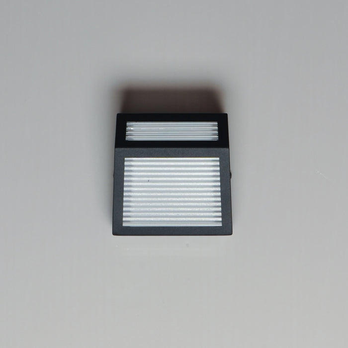 ET2 Totem Small Outdoor LED Sconce Model: E30122-144BK