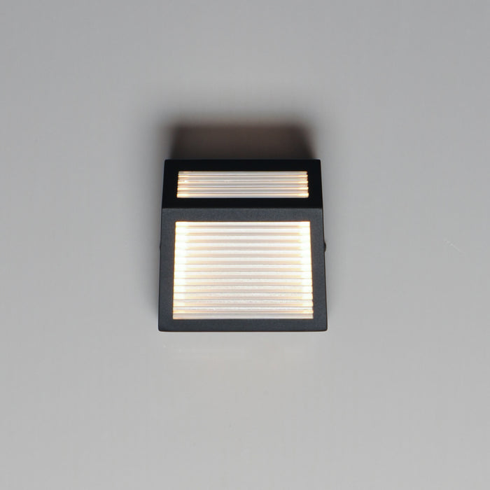 ET2 Totem Small Outdoor LED Sconce Model: E30122-144BK