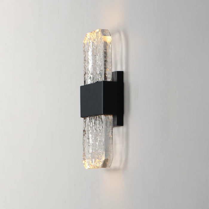 ET2 Rune LED Outdoor Wall Sconce - Small Model: E30132-24BK