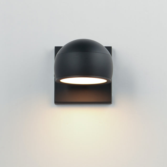 ET2 Modular Dome 1-Light LED Sconce Model: E30164-BK