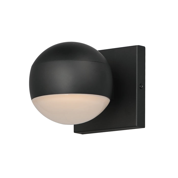 ET2 Modular Globe 1-Light LED Sconce Model: E30165-10BK