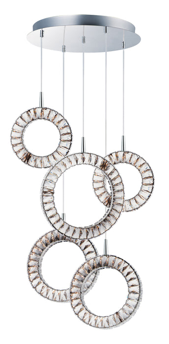 ET2 Charm 5-Light LED Pendant Model: E30567-20PC