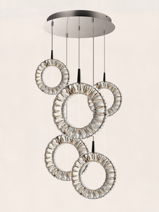 ET2 Charm 5-Light LED Pendant Model: E30567-20PC