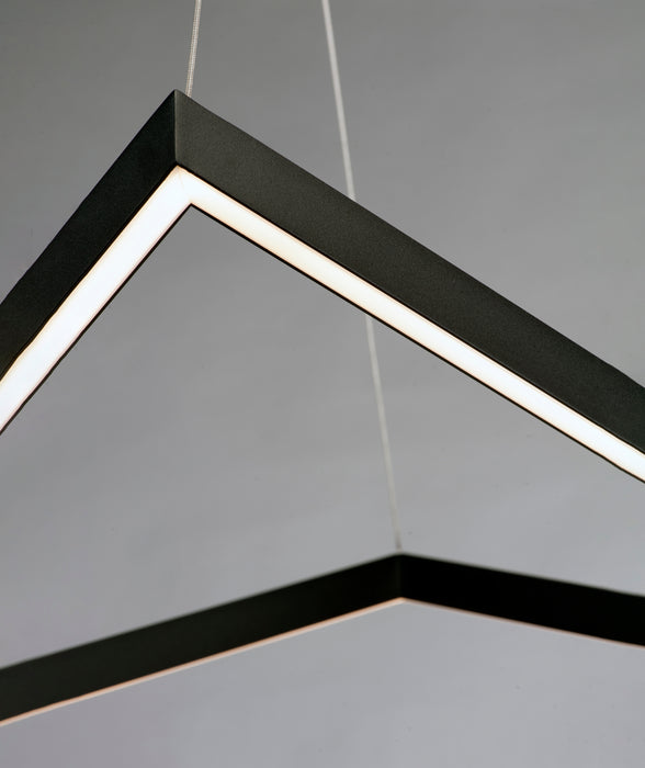 ET2 Stealth LED Pendant Model: E30576-BK