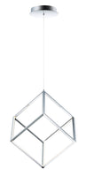 ET2 4 Square 1-Light LED Pendant Model: E30582-PC