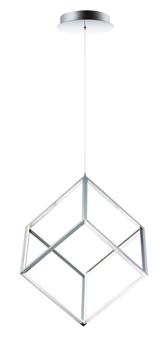 ET2 4 Square 1-Light LED Pendant Model: E30582-PC