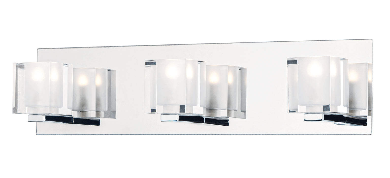 ET2 Blocs 3-Light LED Bath Vanity Model: E32033-18PC