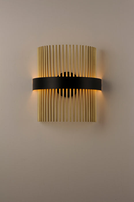 ET2 Chimes LED Wall Sconce WiZ Model: E34201-BKSBR