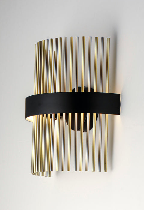 ET2 Chimes LED Wall Sconce WiZ Model: E34201-BKSNSBR