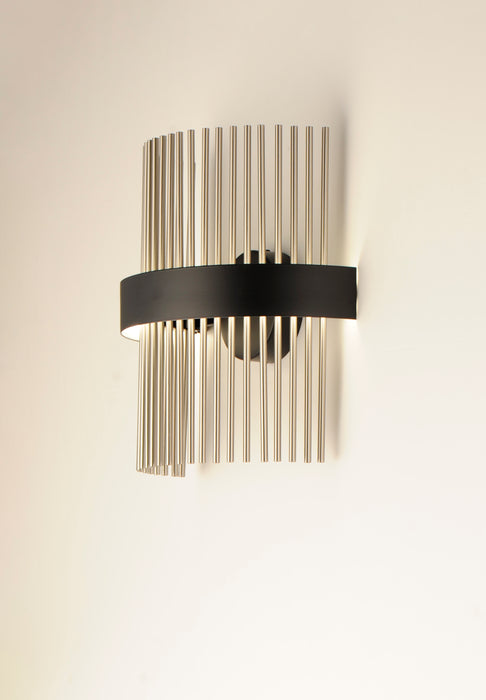 ET2 Chimes LED Wall Sconce WiZ Model: E34201-BKSN