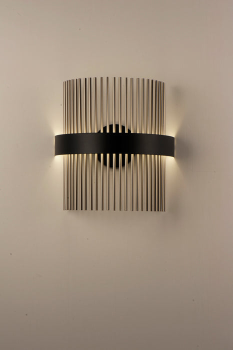 ET2 Chimes LED Wall Sconce WiZ Model: E34201-BKSN