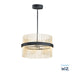 ET2 Chimes 24'' LED Pendant WiZ Model: E34205-BKSBR