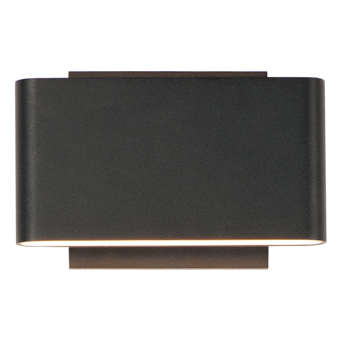 ET2 Alumilux: Spartan LED Outdoor Wall Sconce Model: E41310-BK