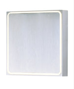 ET2 Alumilux: Outline LED Outdoor Wall Sconce Model: E41329-SA