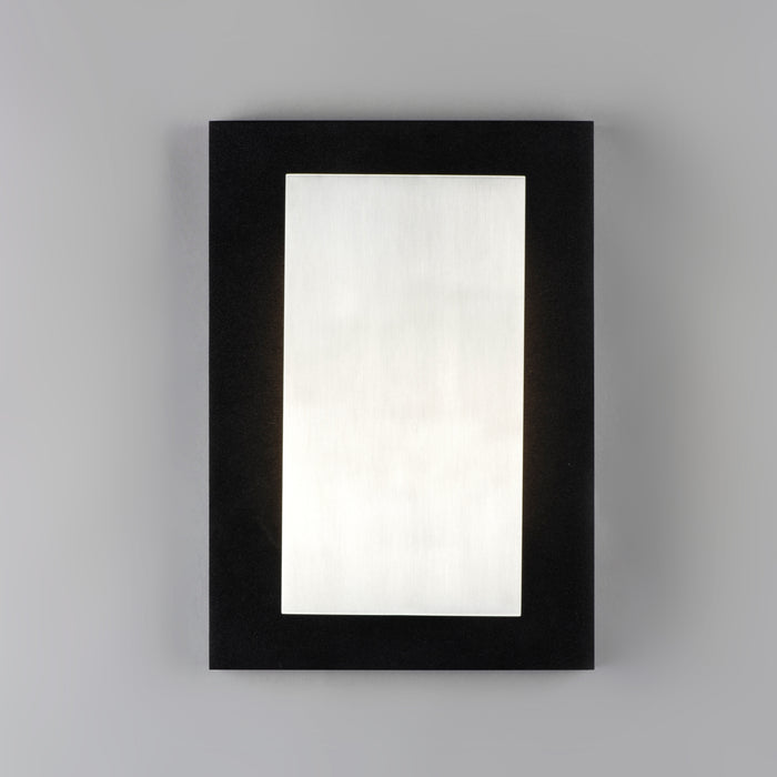 ET2 Alumilux: Piso LED Outdoor Wall Sconce Model: E41335-BKSA