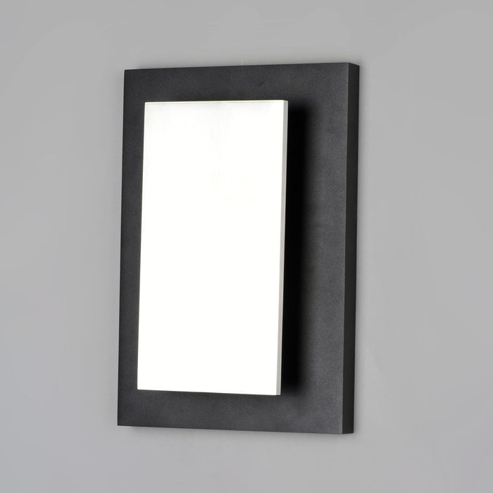 ET2 Alumilux: Piso LED Outdoor Wall Sconce Model: E41335-BKSA