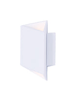 ET2 Alumilux: Facet LED Outdoor Wall Sconce Model: E41373-WT