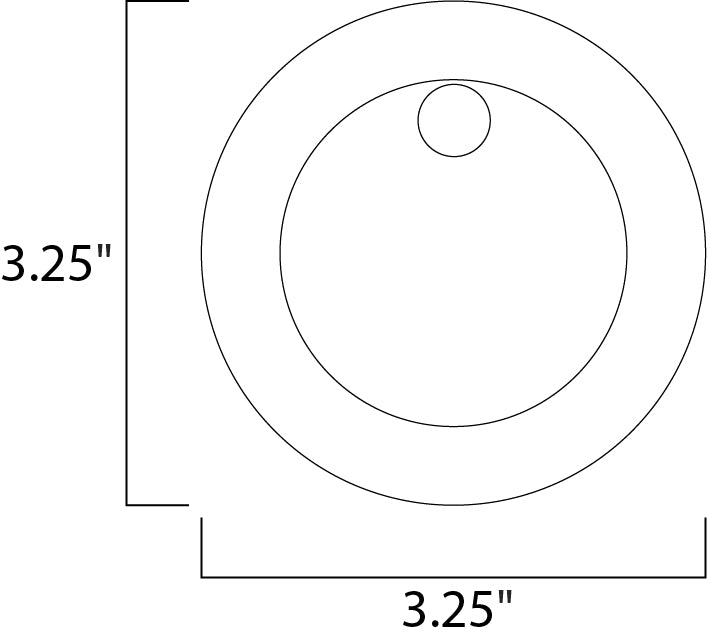 ET2 Alumilux LED Low Voltage Step Light Model: E41404-BZ