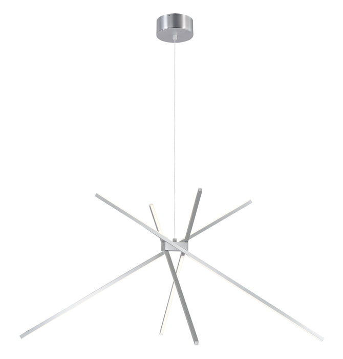 ET2 Alumilux: Aster 4-Light LED Pendant Model: E41443-SA