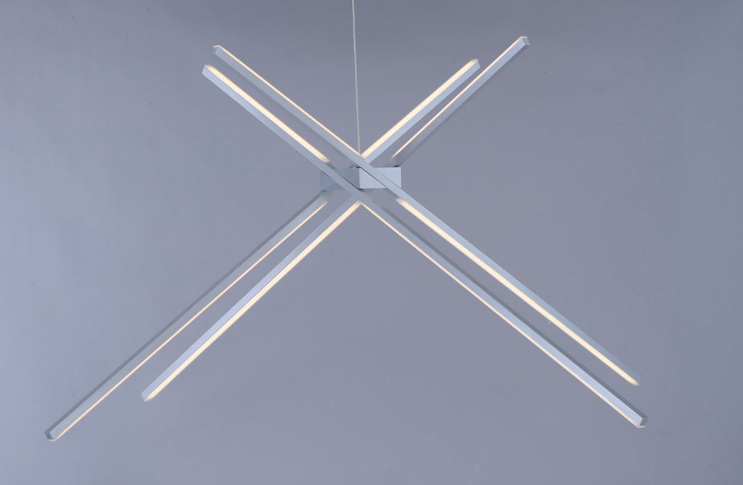 ET2 Alumilux: Aster 4-Light LED Pendant Model: E41443-SA