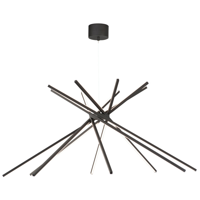 ET2 Alumilux: Aster 8-Light LED Pendant Model: E41446-BK