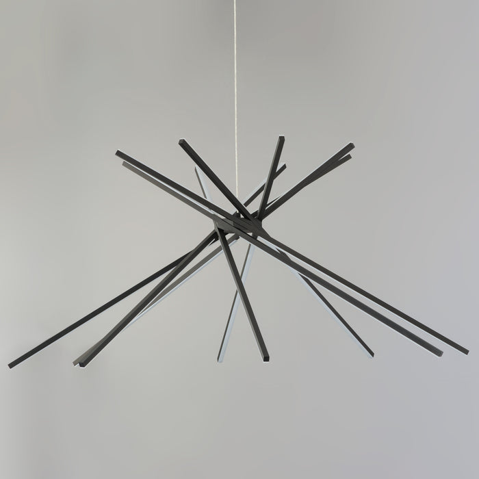 ET2 Alumilux: Aster 8-Light LED Pendant Model: E41446-BK