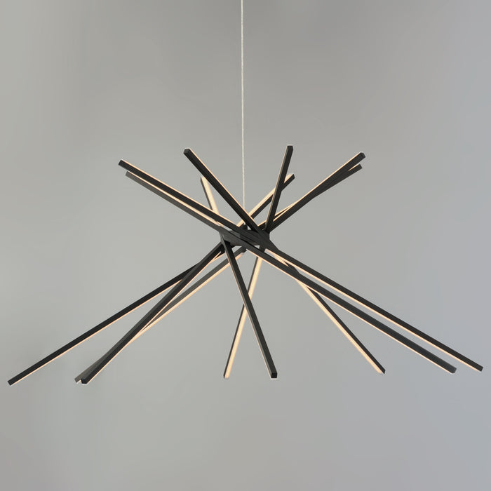 ET2 Alumilux: Aster 8-Light LED Pendant Model: E41446-BK