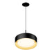 ET2 Echo 12 LED Pendant Model: E51011-BKGLD