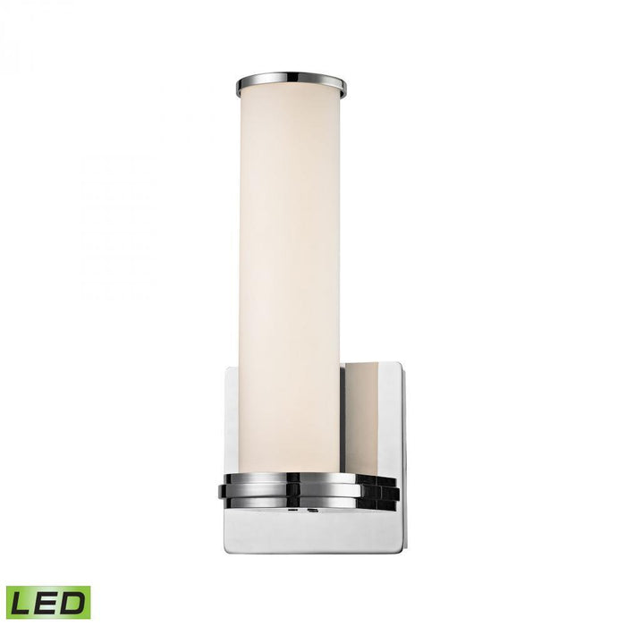 Alico (Elk) Baton 1 Light Sconce In Chrome With Opal Model: WSL1301-10-15