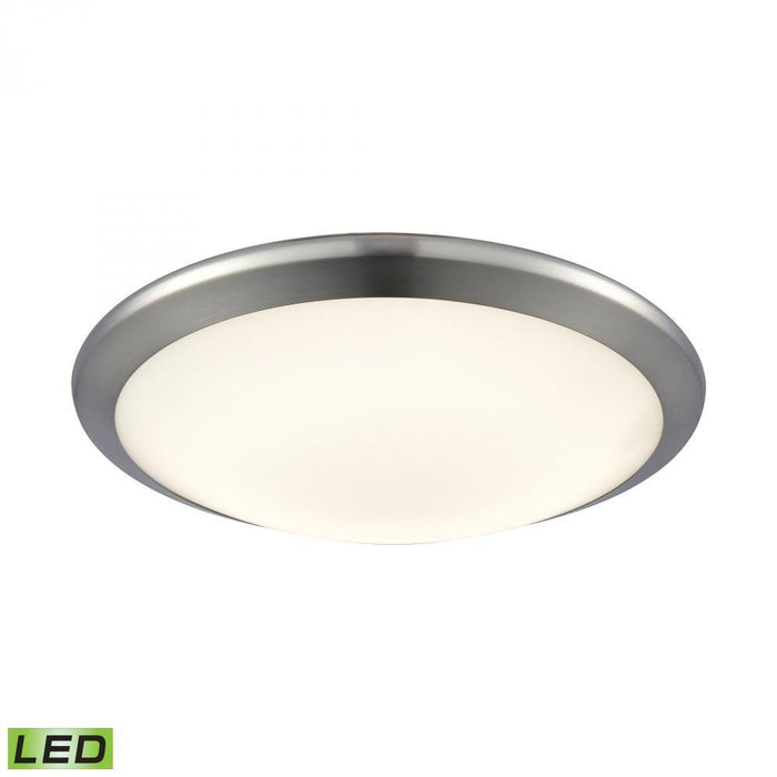 Alico (Elk) Clancy 1 Light Round Flush Mount In Chrome Model: FML4525-10-15