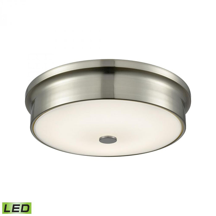 Elk (Alico) Towne Round LED Flushmount In Satin Nickel Model: FML4225-10-16M