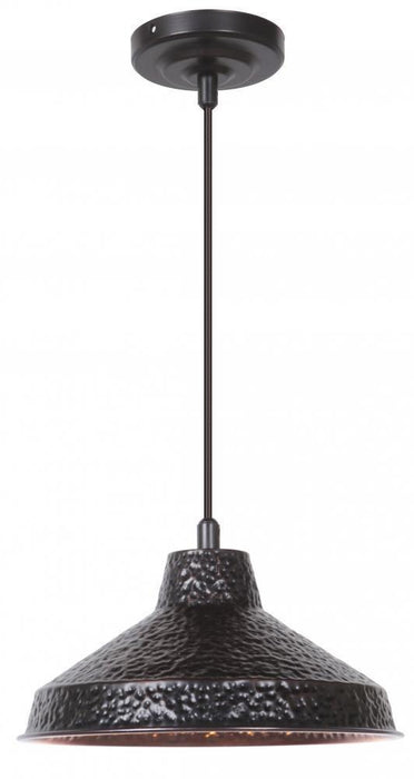 Craftmade 1 Light Pendant With Metal Shade Model: P520ABZ1