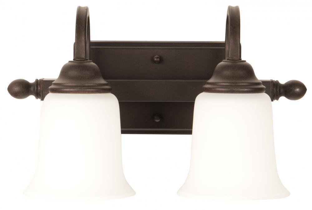 Craftmade 15214AG2-WG Madison 2 Light Vanity